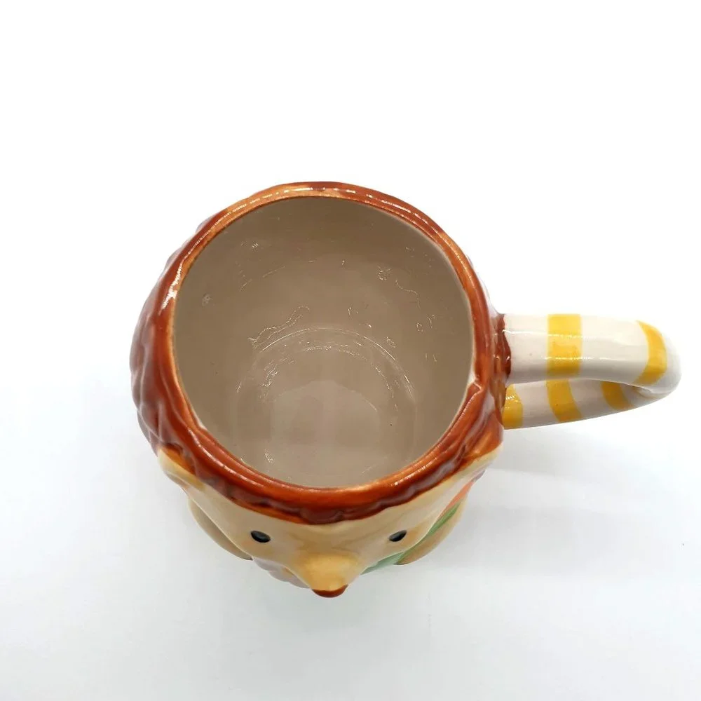 Pier One 1 Imports Hedgehog Collectable Coffee Tea Mug Hand Painted Display